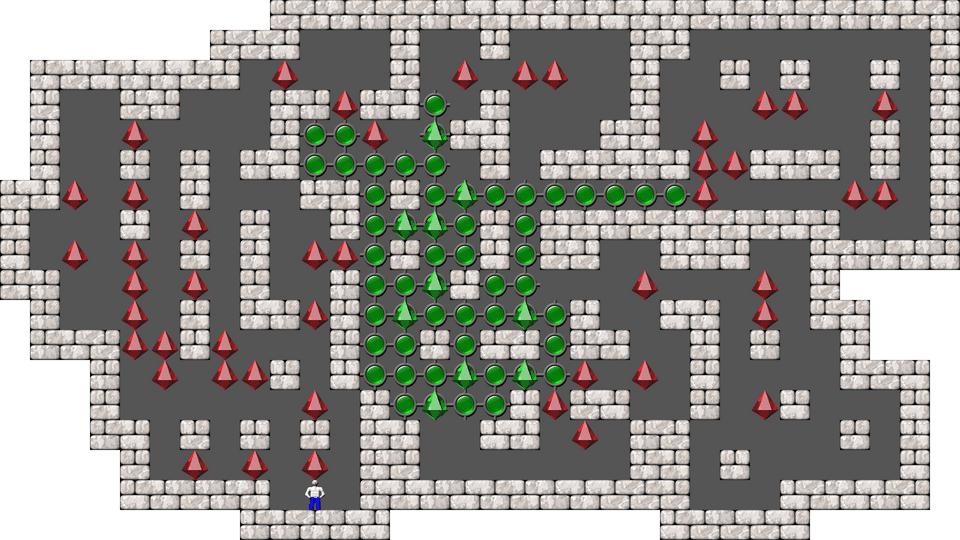 Sokoban Thinking Rabbit Arranged level 545